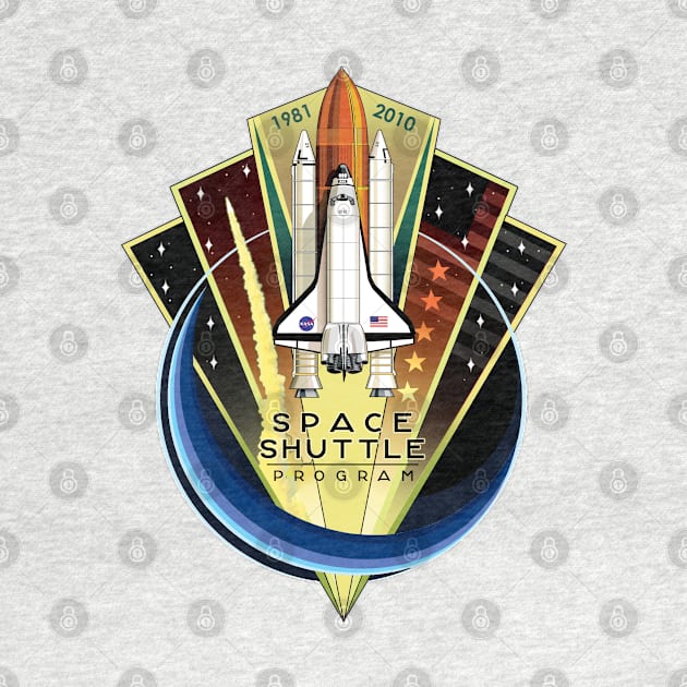 Space Shuttle by Rush Creative Tees